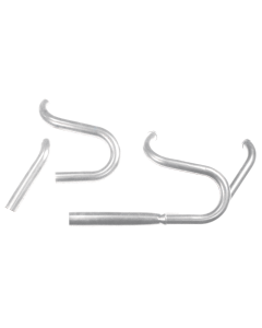 Powerhouse 2 Into 1 Chrome 3" Headers Harley Softail w/o Floorboard 84-17