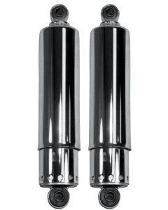 Mid USA 29003 V-Factor Chrome Shock Absorbers 58-72 Harley XL Repl. 54500-67