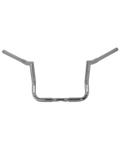 Mid USA 40141 Chrome 16" Jackknife Handlebars 1 1/4" Harley Touring Models 82-Up