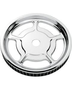 Performance Machine PM Chrome Universal 68t Rear Cush Drive Belt Pulley Harley | 0093-7268UNVL-CH