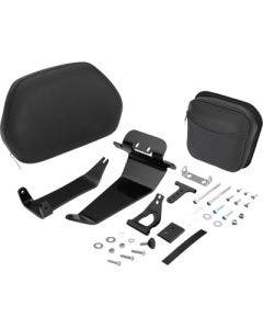 Show Chrome 41-405 Black Smart Mount Backrest Kit Can-Am Ryker ACE 19-Up