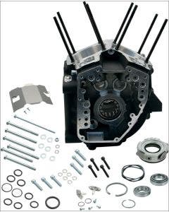 S&S Cycle Black Twin Cam High Performance Engine Case Harley Big Cam 99-06