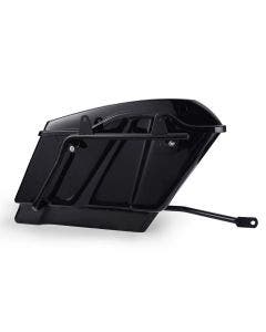 Hogworkz Black Softail Conversion Brackets for Harley Touring Saddlebags