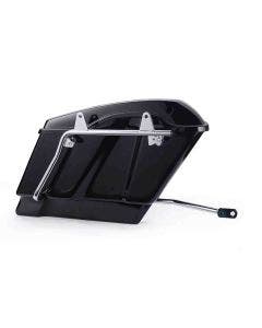 Hogworkz Chrome Softail Conversion Brackets for Harley Touring Saddlebags