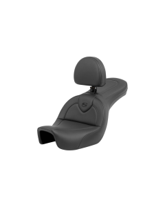 Saddlemen Road Sofa Seat W/ Backrest 4 Harley 06-17 FXD Models