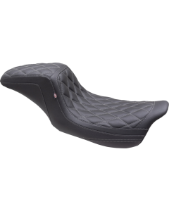 Mustang One-Piece 2-Up DD W/Gun Metal Stitch Squareback Seat 08-23 FL Models