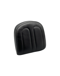 Le Pera Maverick Shiny Black Vinyl Sissy Bar Pad 4 Harley 08-23 Touring Models