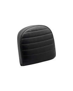 Le Pera Pleated Dull Black Vinyl Sissy Bar Pad 4 Harley 08-23 Touring Models