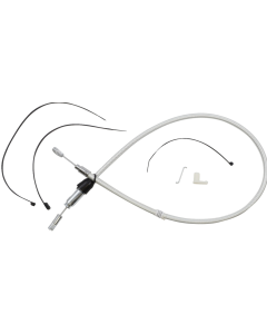 Magnum Quick Connect Braided 35" Upper Clutch Cable Sterling Chromite 18-23 FX/FL/FLHC
