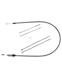 Magnum Quick Connect Braided 33" Upper Clutch Cable Black Pearl 18-23 FX/FL