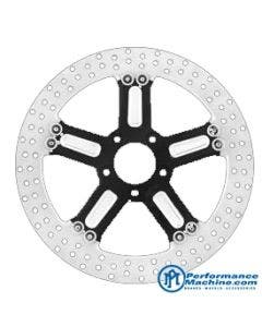 Performance Machine PM Formula Black Platinum Rear 11.5" Brake Rotor Harley