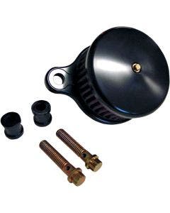 Joker Machine Black Anodized Smooth Performance Air Cleaner Harley TC 99-15