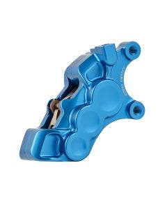 Arlen Ness 02-227 Blue 6-Piston Caliper for 11.8" Disc Front Right Harley Custom