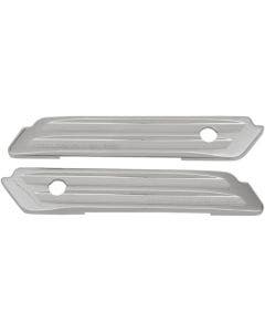 Performance Machine PM Drive Chrome Saddlebag Latch Hinge Covers Harley FLH 14-20