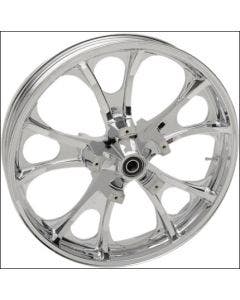 Coastal Moto Chrome Largo 3D 21" Front Cast Wheel Only Harley 08-22 w/ ABS