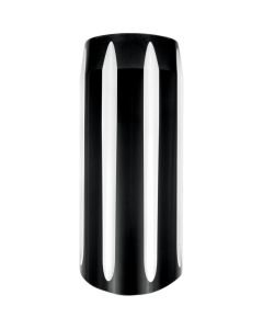 Performance Machine PM Black Slash Fork Boots Upper Slider Covers Harley 84-13