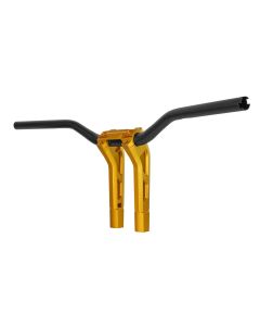 Performance Machine Gold Ops Phatbar Riser Kit External Wiring Harley Cable TBW