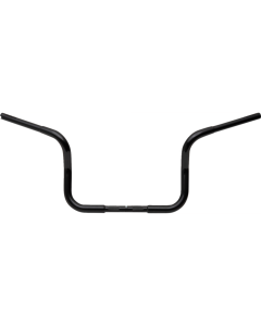 FBI 1 1/4" EZ Install 10" Rise Round Blk Handlebars 4 Harley 23-24 FLHX/FLHXSE