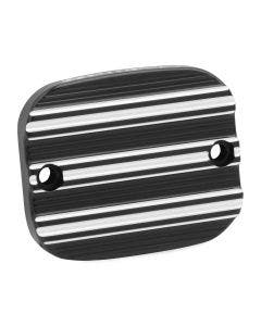 Arlen Ness Black 10 Gauge Front Master Cylinder Cover Harley FLH/T Softail Dyna