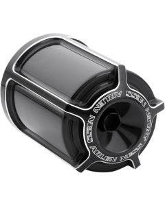 Arlen Ness Beveled Black Natural Re-Usable Oil Filter Housing Harley Big Twin & XL 84-17
