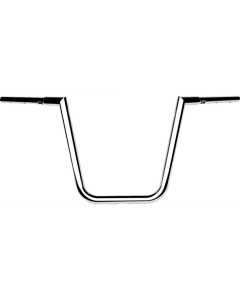 LA Choppers 14" Rise Twin Peaks Chrome Touring Handlebars 4 Harley FLTRX/SE/STSE