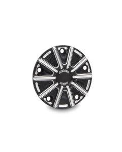 Arlen Ness 700-026 10-Gauge Point Cover Black Harley Twin Cam 99-17