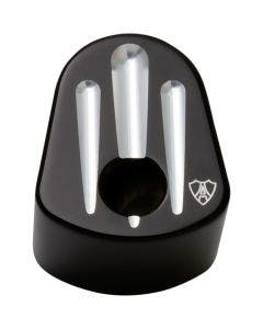 Arlen Ness Black Deep Cut Ignition Switch Cover for Harley Touring '14-'16 | 04-193