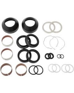 Front End Fork Leg Rebuild Seals Boots Kit 41mm Harley FLH FXDWG FXWG FL/FX ST