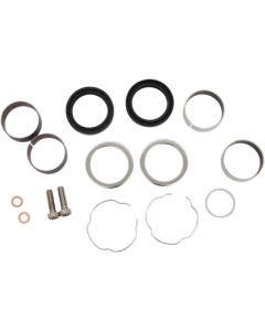 Front End Fork Leg Rebuild Seals Boots Kit 41mm Harley Dyna Switchback FLD 12-16