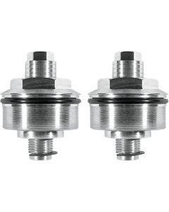 Speed Merchant SM Machined Preload Adjuster 49mm Fork Caps Harley FXD FXD V-Rod