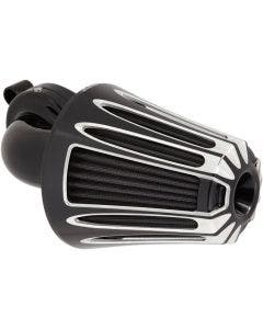 Arlen Ness Deep Cut Black Monster Sucker Air Cleaner 4 Harley Sprtster 91-up