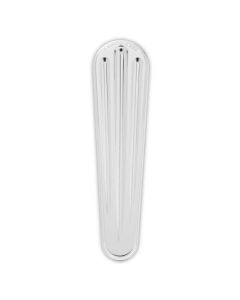 Arlen Ness Chrome Deep Cut Dash Cover Insert for Harley FLHX/FLTRX '08-'16