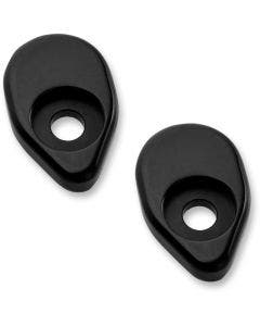 Joker Machine 05-55-4B Black Rat Eye Turn Signal Adapter Plate