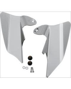 Kuryakyn Reflective Smoke Saddle Shields for '97-'07 Harley Touring Models