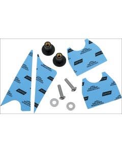 Replacement Mounting Kit for Kuryakyn Saddle Shields (Parts 1187 & 1188)