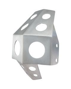 Speed Merchant SM Brushed Aluminum Frame Skid Plates for Harley Sportster 04-15