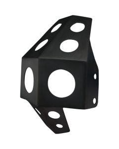 Speed Merchant SM Black Powdercoated Frame Skid Plates 4 Harley Sportster 04-15