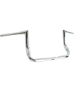 Khrome Werks Chrome 10" Buck-50 1.5" Handlebars TBW Harley FLH Touring 08-23