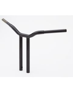 LA Choppers LA-7337-16B Black 1-1/4" 16" Rise Kage Fighter T-Bars Handlebars TBW