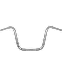 Khrome Werks 12" Chrome Fat 1-1/4" Ape Hanger Handlebars for Harley FLTR/FLHR 08-14