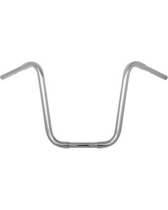 Khrome Werks 16" Chrome Fat 1-1/4" Ape Hanger Handlebars for Harley FLTR/FLHR 08-14