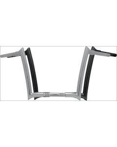 Paul Yaffe 10" OEM Monkey Bars Chrome Ape Hangers Handlebars Harley FLHR FLTR
