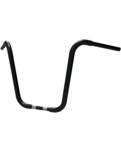 Khrome Werks 16" Black Fat 1-1/4" Ape Hanger Handlebars for Harley FLTR/FLHR 08-14