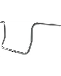 Paul Yaffe Chrome 12" Classic Ape Hanger Handlebars Harley Touring Bagger 96-20