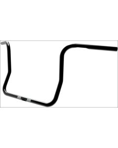 Paul Yaffe 51530512BK Black 12" Rise 1" Classic Bagger Apes Handlebars 99-18 FL