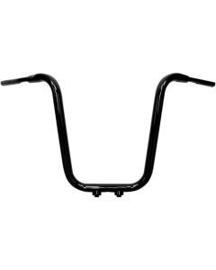 La Choppers  Black 1" Tree Hugger Handlebars 19" Apes Wide Softail Dyna 96-Up Flhr