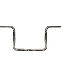La Choppers Chrome 10" 1-1/4" Ape Hanger Bagger Handlebars for Harley FLH/X