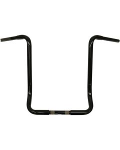 La Choppers Black 18" 1-1/4" Ape Hanger Bagger Handlebars for Harley FLH/X