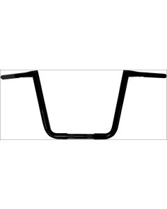 La Choppers Black 1-1/4" Big Twin Peaks 13" Handlebars Apes FLTR FLHR FXD ST XL