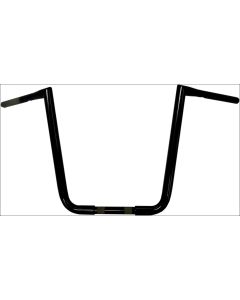 La Choppers Black 1-1/4" Big Twin Peaks 16" Handlebars Apes FLTR FLHR FXD ST XL